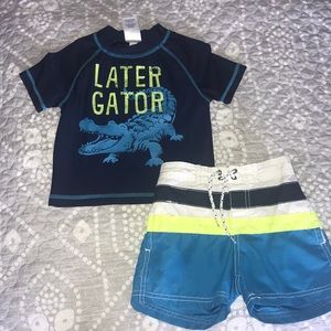 Carters Two Piece Bathing Suit Set 🏖